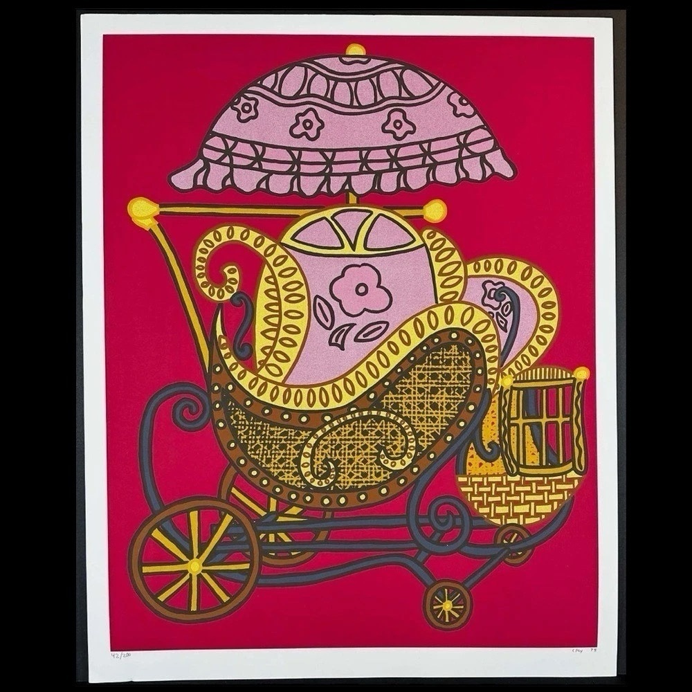 William N. Copley CPLY Baby Buggy 1978 Signed Limited Edition Serigraph 42/200